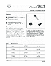 DataSheet L78L09C pdf